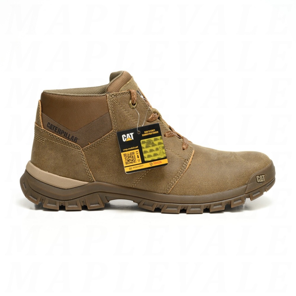 CAT Caterpillar Threshold Mens Sz 10 Chukka Boots Ankle Shoes Beaned P725956 NEW